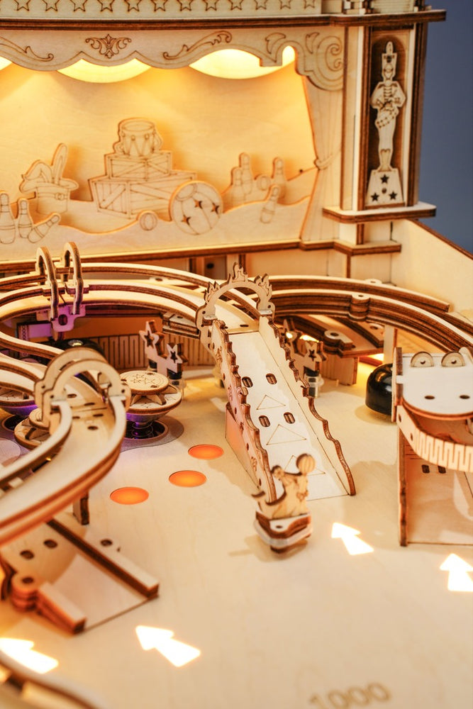 3D Pinball Machine Wooden Puzzle | Mechanical Puzzles | NZ – School Of ...