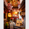 Sakura Wine Alley DIY Book Nook 3D Wooden Puzzle