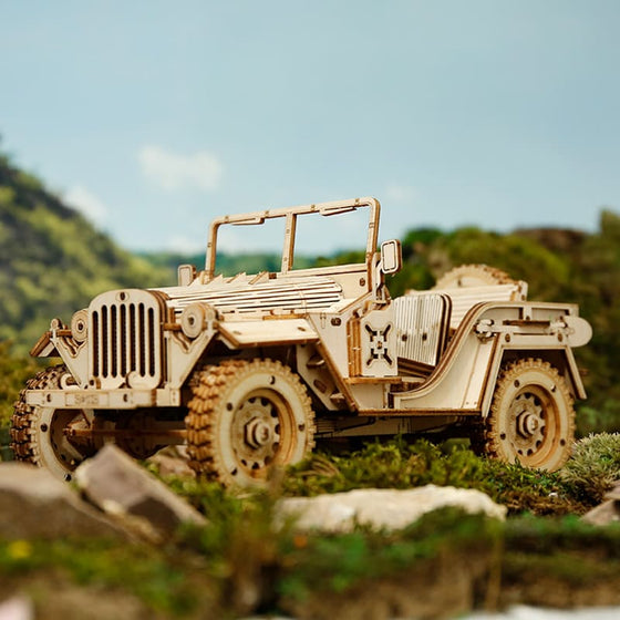 Army Vehicle 3D Wooden Puzzle NZ