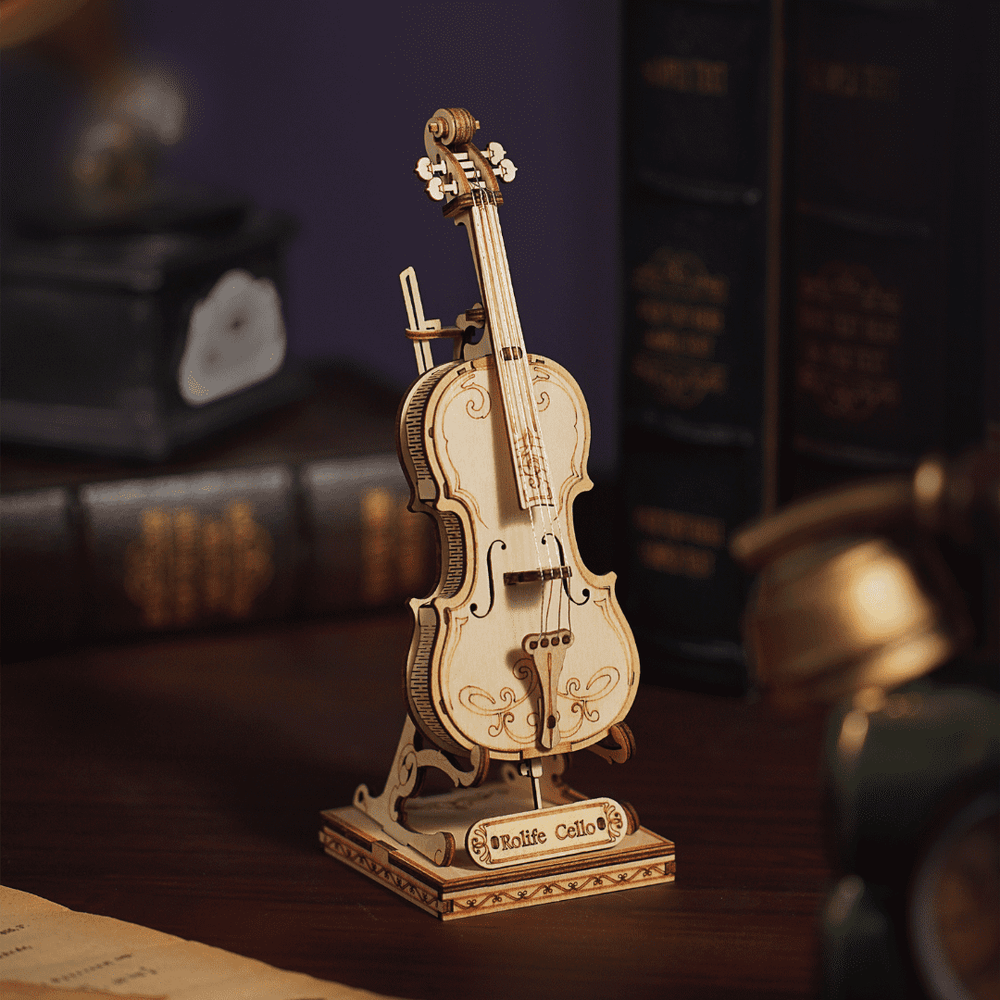 Cello | Musical Instrument | 3D Wooden Puzzle | NZ – School Of Ancient