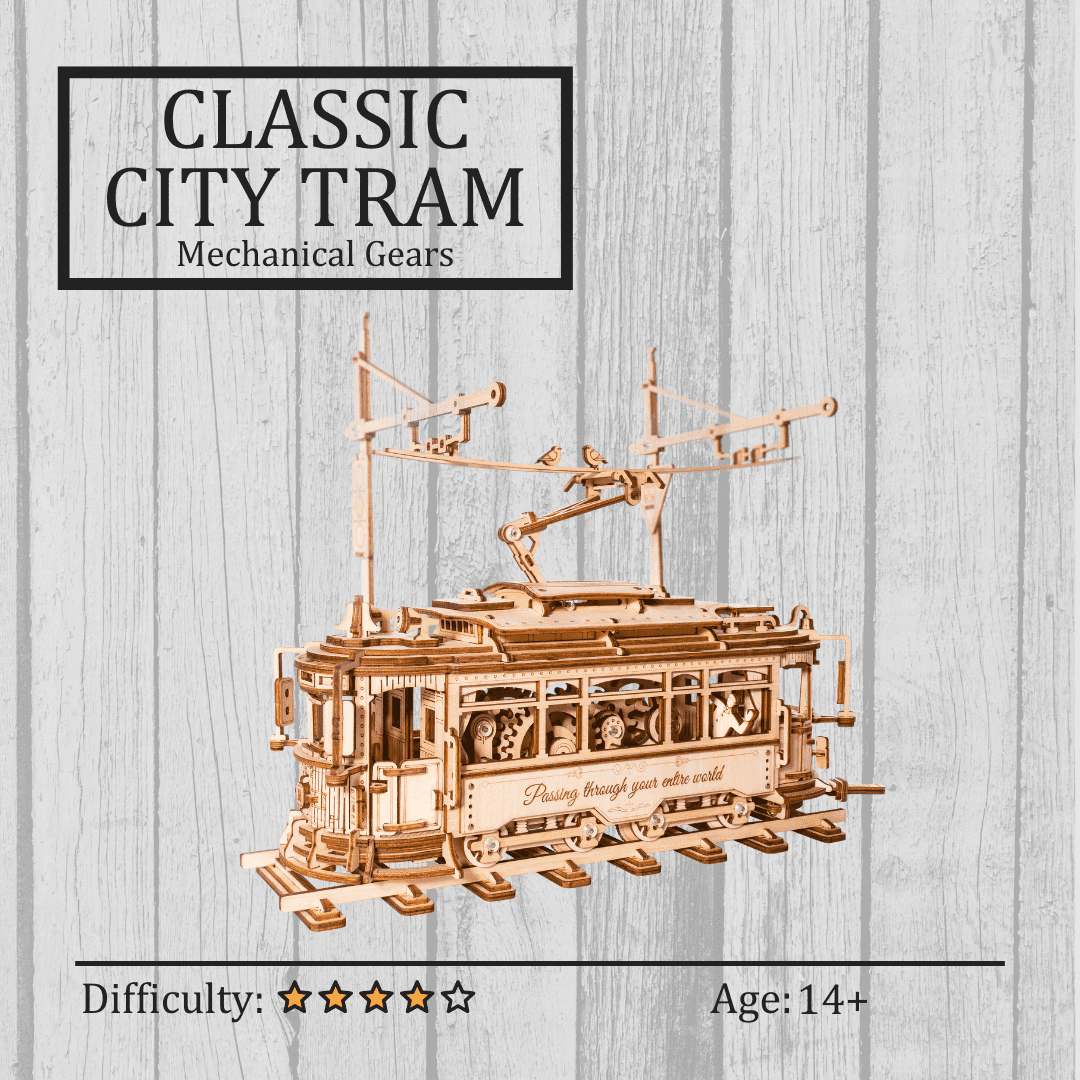 Mechanical Tram Puzzle NZ