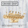 Cruise Ship 3D Wooden Puzzle NZ