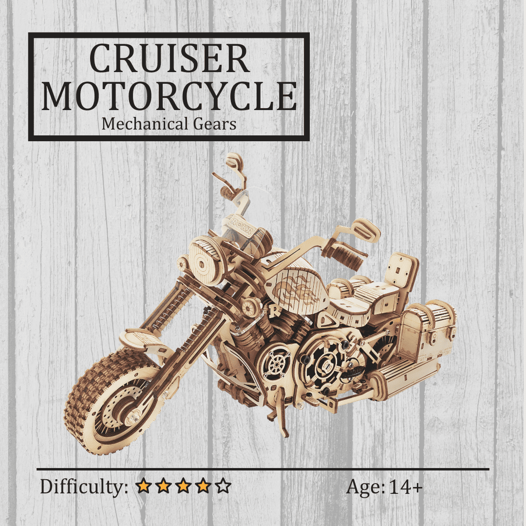Cruiser Motorcycle | Land Vehicles | Mechanical Puzzles | NZ – School ...