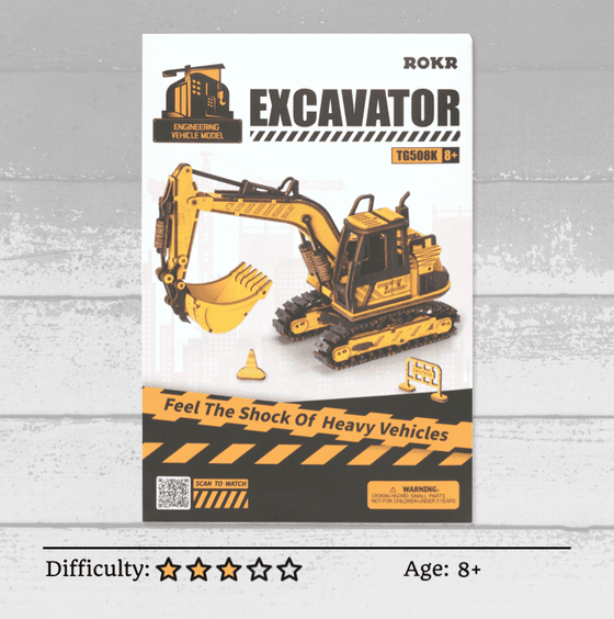 Excavator 3D Puzzle NZ