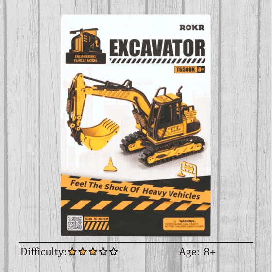 Excavator 3D Puzzle NZ