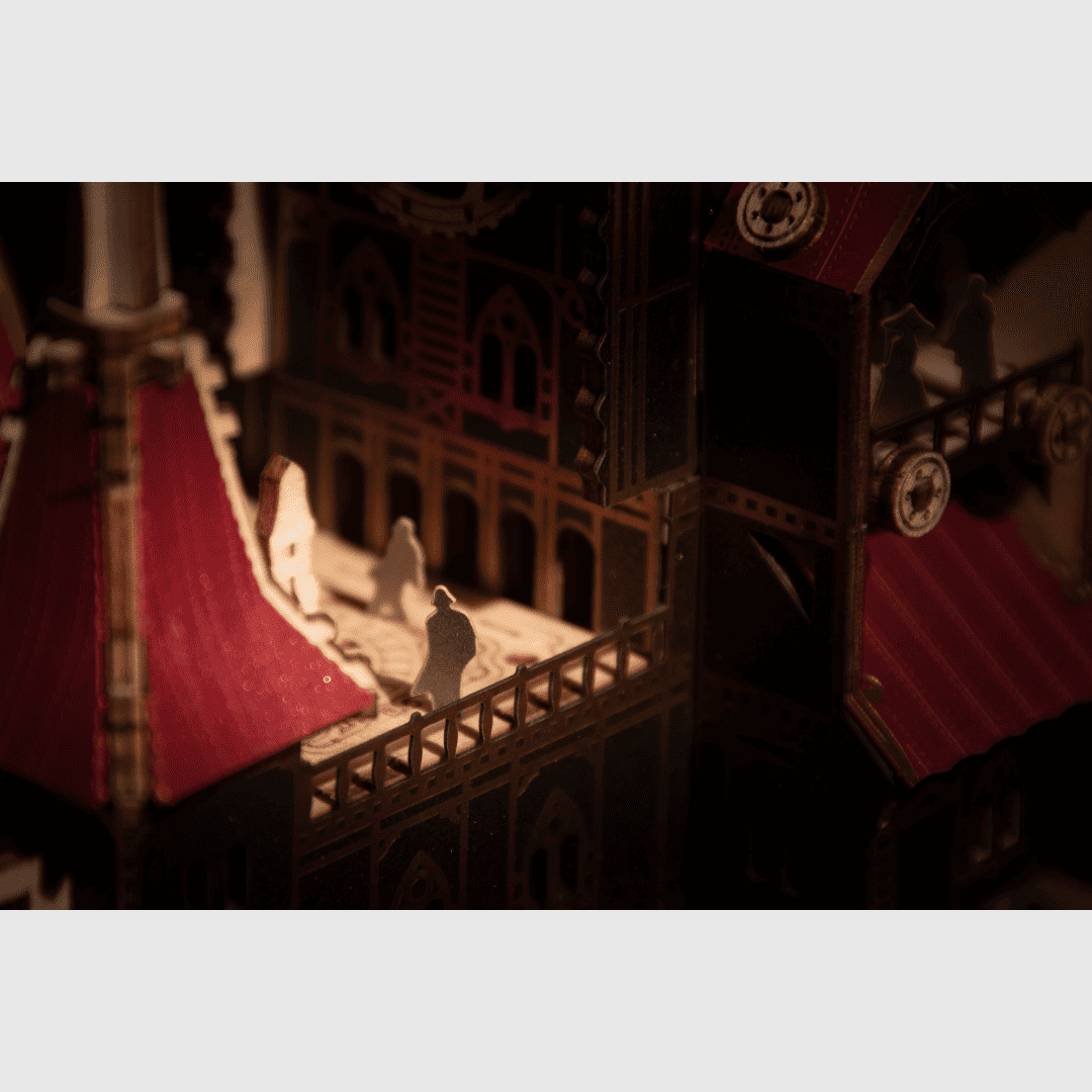 Fantasy Steam Castle Red | More Than Decor | School of Ancient – School ...