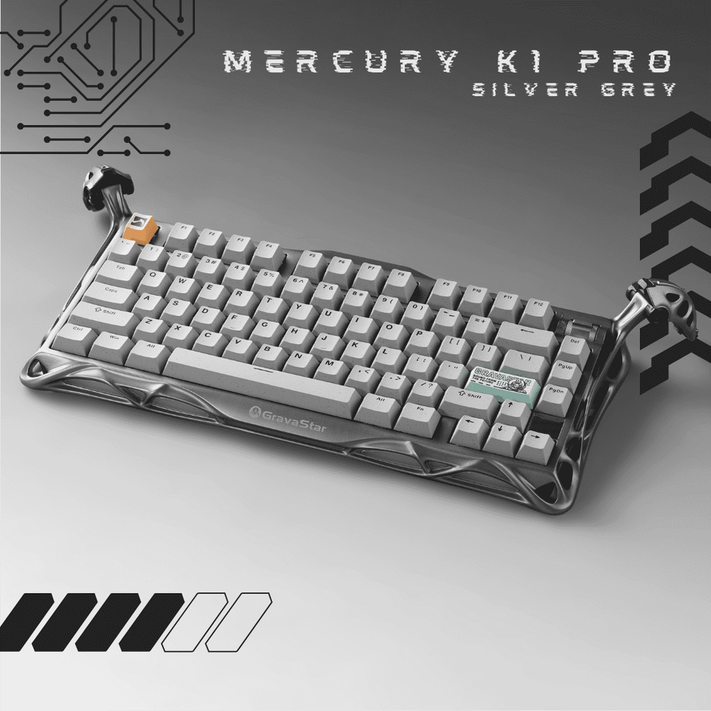 Mercury K Code Mercury K1 Pro Silver Grey | Keyboards | Innovations | NZ – School Of ...