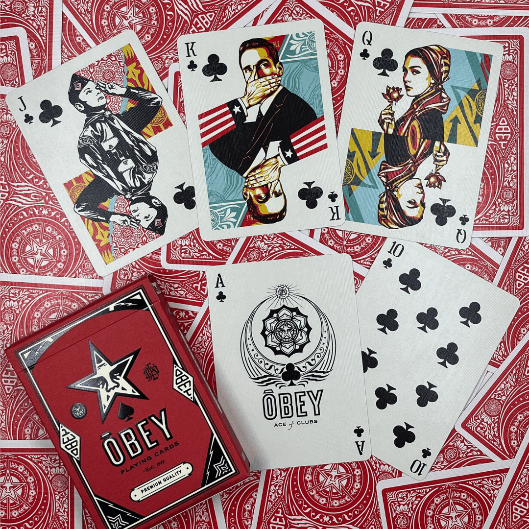 Shepard Fairey Playing Cards NZ