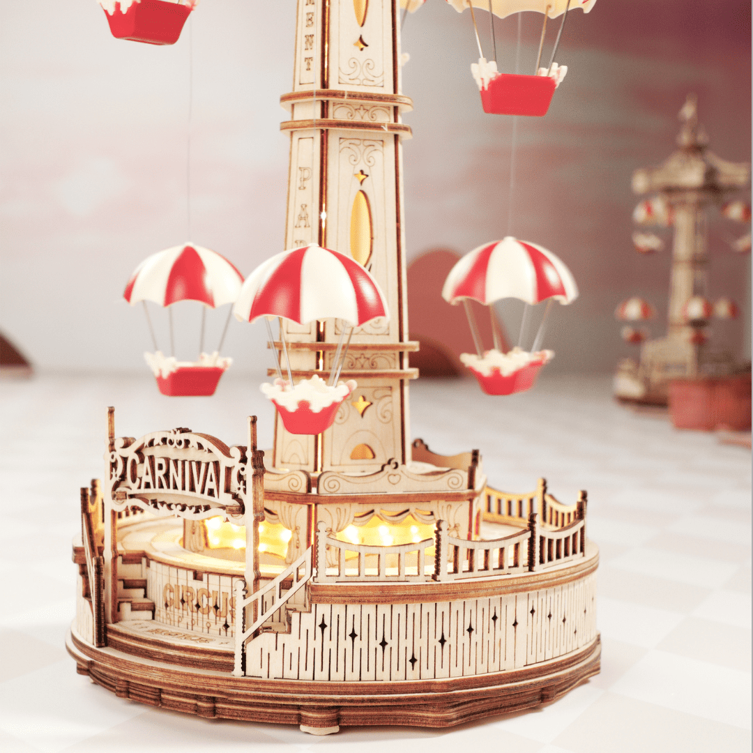 Parachute Tower | Amusement Rides | Mechanical Puzzles | NZ – School Of ...