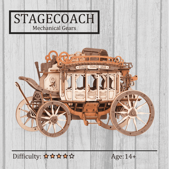 Stagecoach 3D Wooden Puzzle NZ