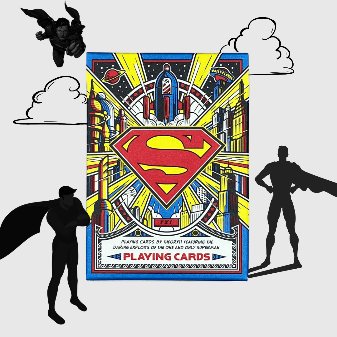 Superman playing cards NZ
