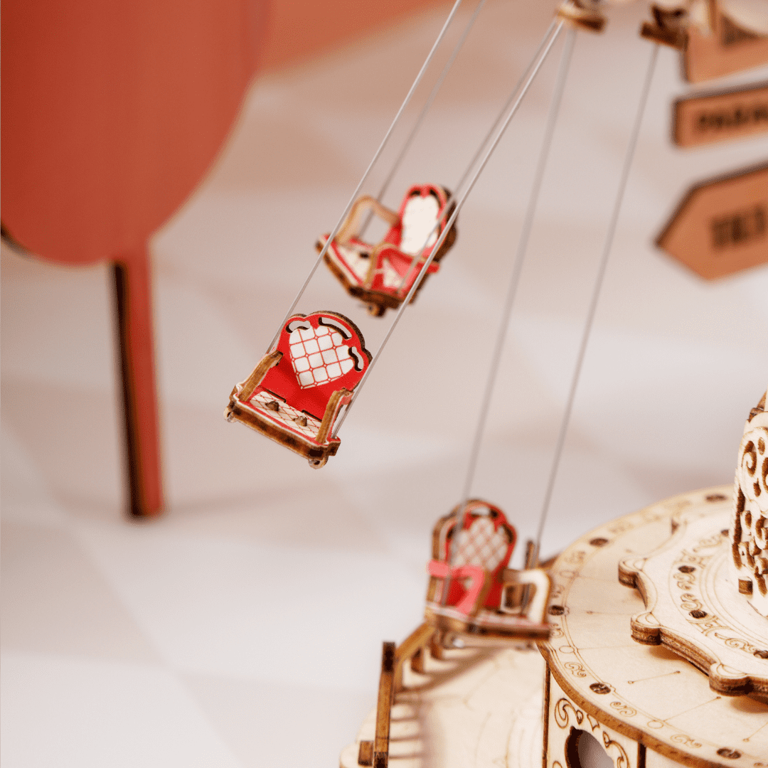 Wooden Amusement Swing NZ