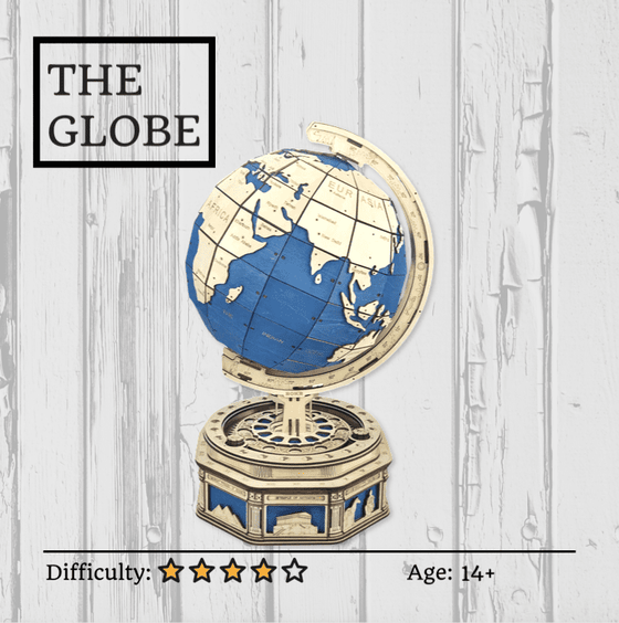 The Globe Wooden Puzzle NZ