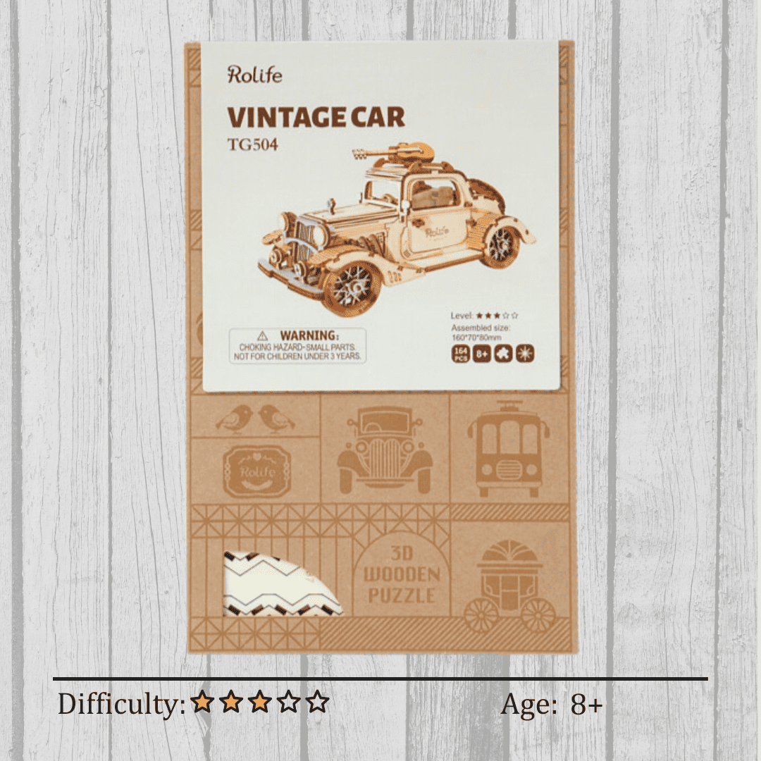 Vintage Car Puzzle NZ