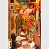 Floral Corner DIY Book Nook 3D Wooden Puzzle