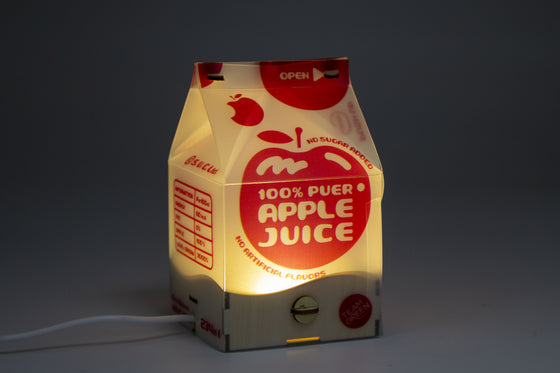 Apple Juice Carton Light