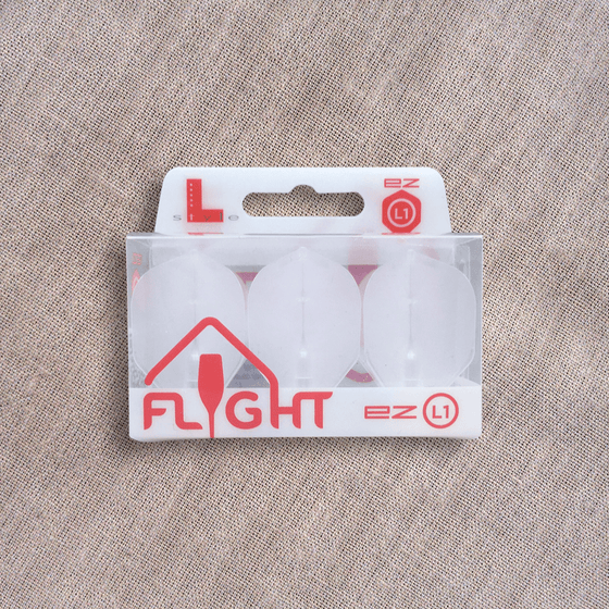 L-Style L-Flight EZ Standard Clear White NZ Darts