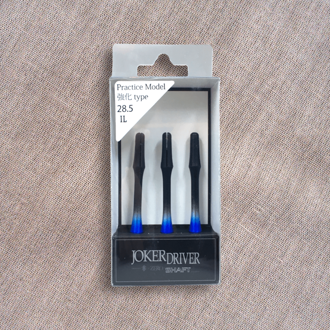 Joker Driver Zero Gradation Shaft Blue Practice Model size 4