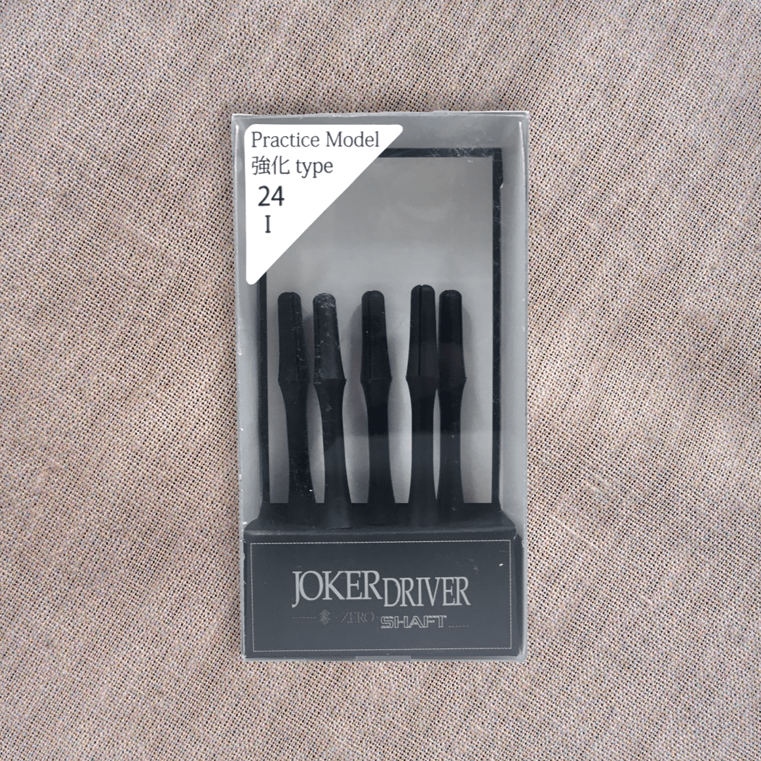 Joker Driver Zero Shaft Black Practice Model size 3