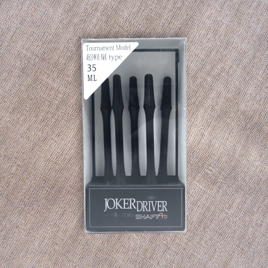Joker Driver Zero Shaft Black Tournament Model size 6