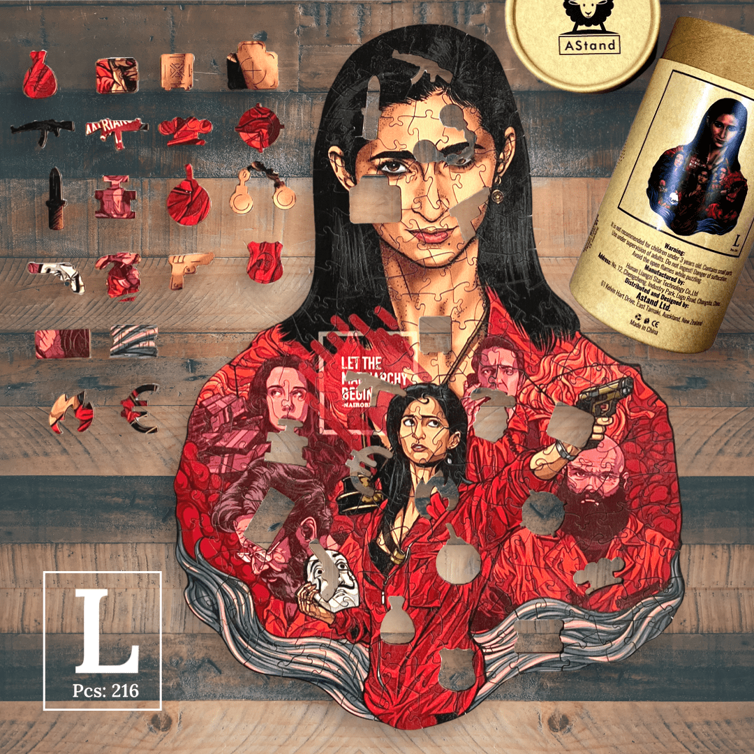 Money Heist Nairobi Puzzle Large