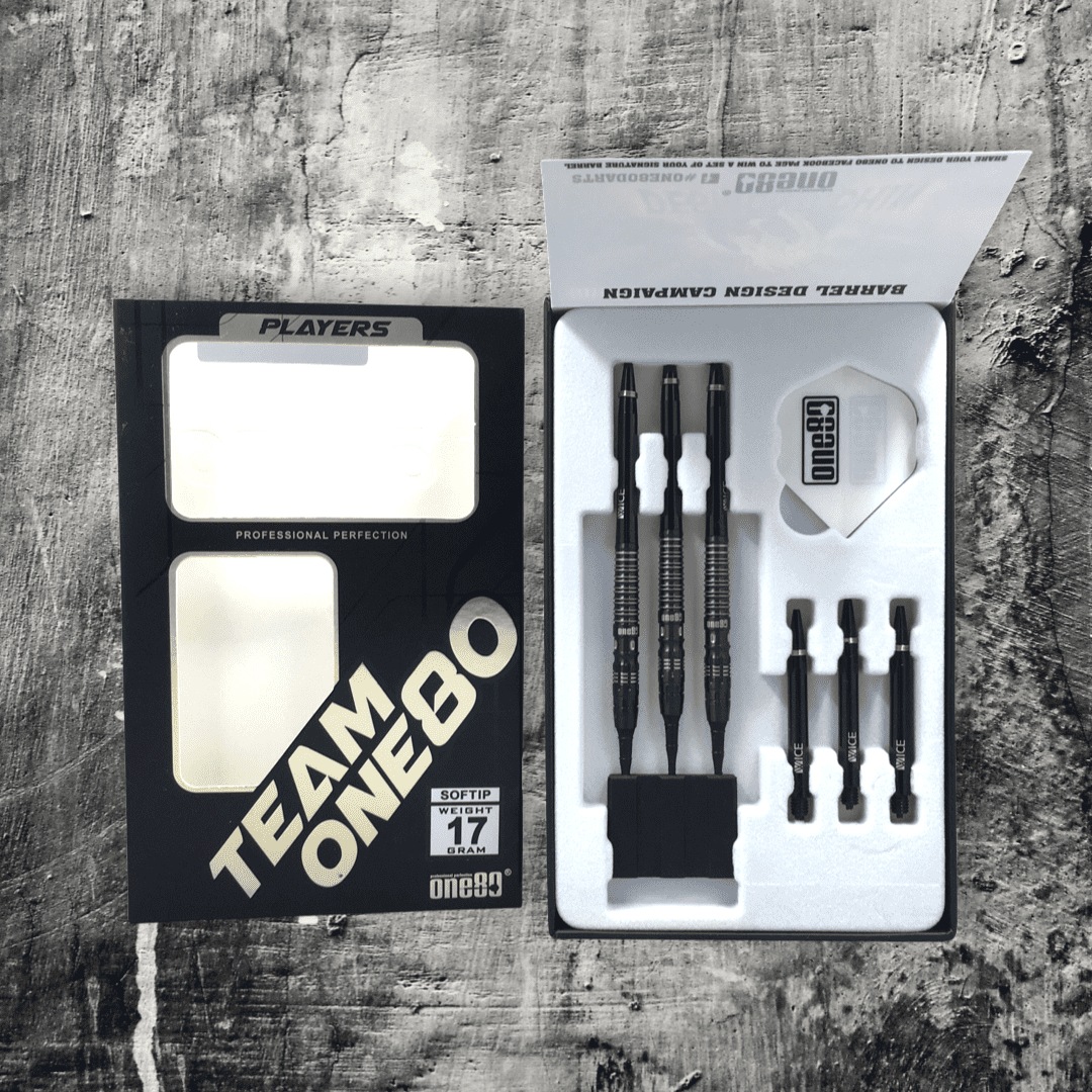 One80 Desmond Chin 2BA Dart Set