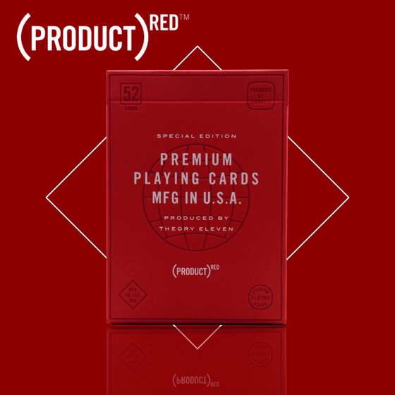 Product (RED) v2 Playing Cards