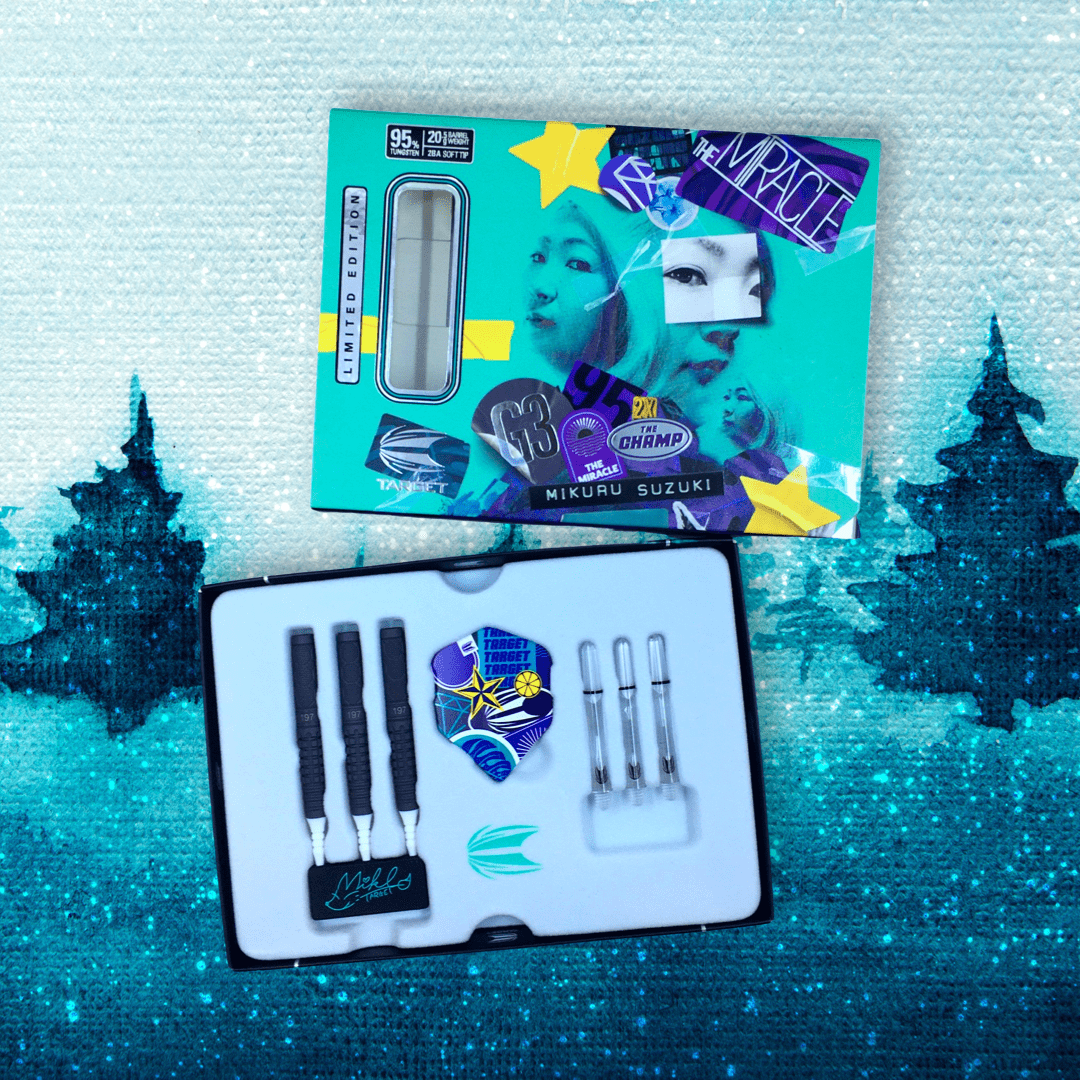 Target The Miracle G3 Limited Edition 2BA Soft-tip Darts